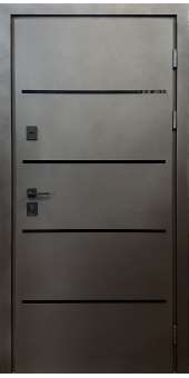 Вхідні двері Форест браун вулиця 3 контура Комфорт